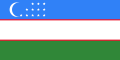 Uzbekijos vėliava