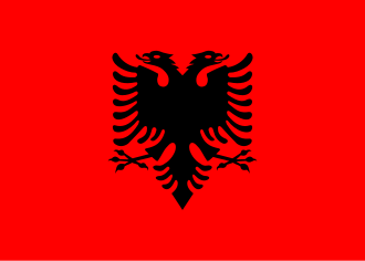 Albanijos vėliava