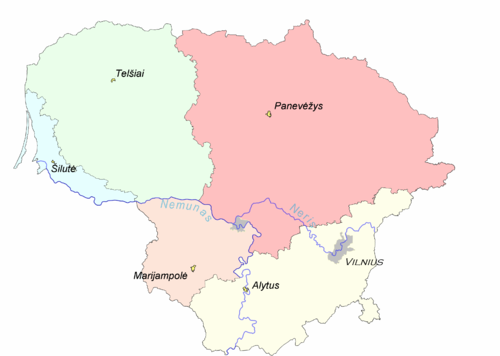 Lietuvos etnokultūriniai regionai