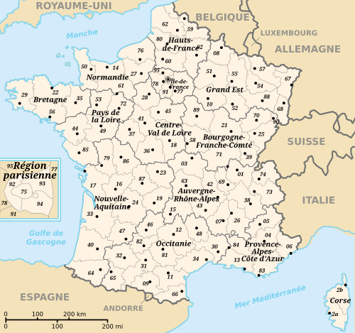 Prancūzijos departamentai